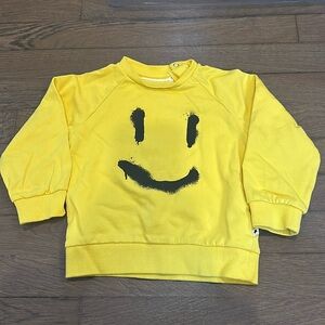 MOLO boys smiley face sweatshirt